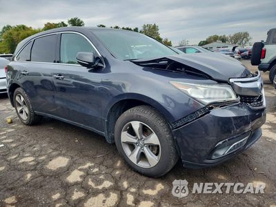Czwarte zdjęcie samochodu z boku: 2016 ACURA MDX VIN:5FRYD4H2XGB055943 - miniatura