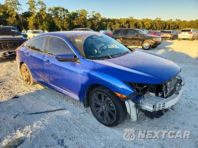 Czwarte zdjęcie samochodu z boku: 2019 HONDA CIVIC SPORT VIN:19XFC2F84KE029716 - miniatura