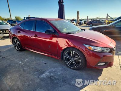 Czwarte zdjęcie samochodu z boku: 2022 NISSAN SENTRA SR VIN:3N1AB8DV6NY228247 - miniatura