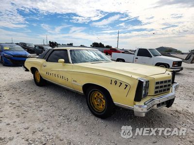 Czwarte zdjęcie samochodu z boku: 1977 CHEVROLET MONTECARLO VIN:1H57L7R416833 - miniatura