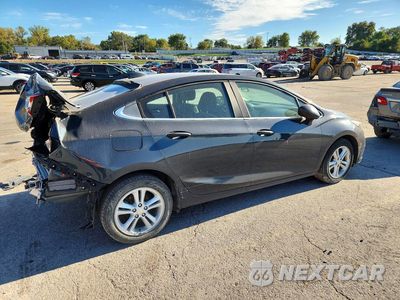 Trzecie zdjęcie samochodu z tyłu: 2018 CHEVROLET CRUZE LT VIN:1G1BE5SM9J7233349 - miniatura