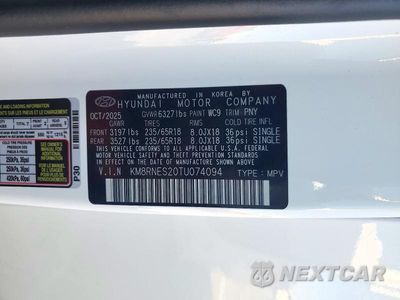 Zdjęcie 13 z 13 samochodu: 2026 HYUNDAI PALISADE SEL PREMIUM VIN:KM8RNES20TU074094 - miniatura