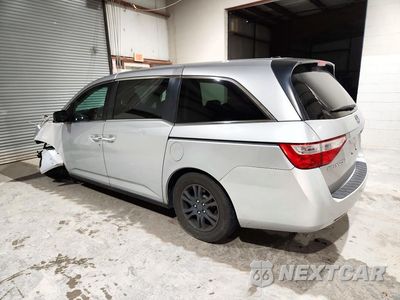 Drugie zdjęcie samochodu z przodu: 2013 HONDA ODYSSEY EXL VIN:5FNRL5H66DB086636 - miniatura