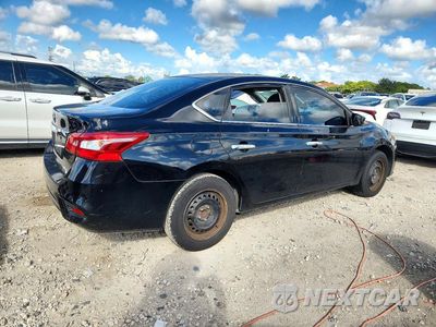 Trzecie zdjęcie samochodu z tyłu: 2019 NISSAN SENTRA S VIN:3N1AB7AP2KY329734 - miniatura
