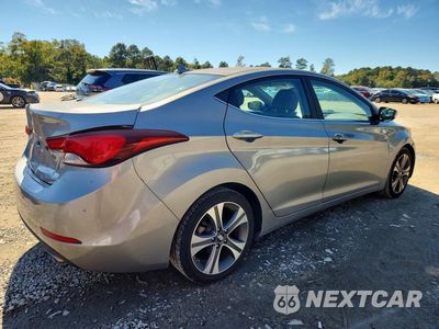 Trzecie zdjęcie samochodu z tyłu: 2014 HYUNDAI ELANTRA SPORT VIN:KMHDH4AH6EU036891 - miniatura