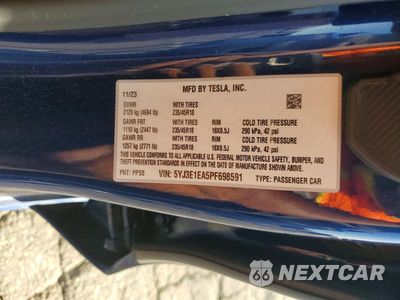 Zdjęcie 12 z 12 samochodu: 2023 TESLA MODEL 3 VIN:5YJ3E1EA5PF698591 - miniatura