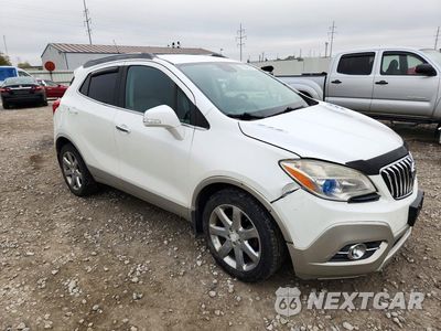 Czwarte zdjęcie samochodu z boku: 2014 BUICK ENCORE CONVENIENCE VIN:KL4CJFSB1EB611995 - miniatura