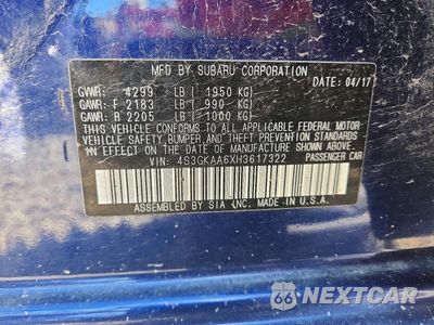 Zdjęcie 13 z 13 samochodu: 2017 SUBARU IMPREZA VIN:4S3GKAA6XH3617322 - miniatura