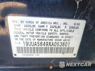 Zdjęcie 12 z 12 samochodu: 1999 ACURA 3.2TL VIN:19UUA5649XA053601 - miniatura