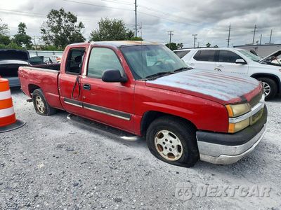 Czwarte zdjęcie samochodu z boku: 2003 CHEVROLET SILVERADO C1500 VIN:2GCEC19T731335426 - miniatura