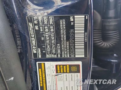 Zdjęcie 12 z 12 samochodu: 2016 MERCEDES-BENZ GLC 300 4MATIC VIN:WDC0G4KB1GF015156 - miniatura
