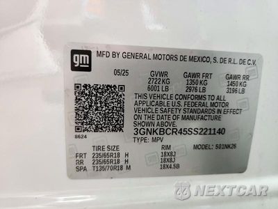 Zdjęcie 12 z 12 samochodu: 2025 CHEVROLET BLAZER 2LT VIN:3GNKBCR45SS221140 - miniatura