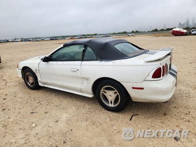 Drugie zdjęcie samochodu z przodu: 1998 FORD MUSTANG CONVERTIBLE VIN:1FAFP4441WF276063 - miniatura