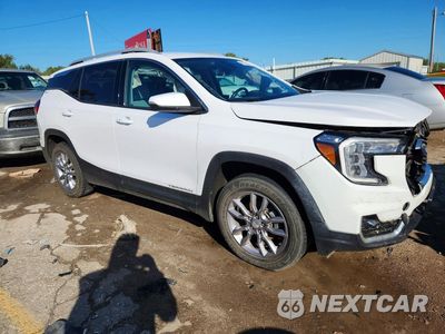 Czwarte zdjęcie samochodu z boku: 2022 GMC TERRAIN SLT VIN:3GKALVEV7NL181707 - miniatura