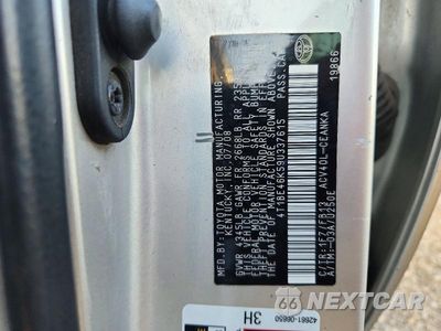 Zdjęcie 12 z 12 samochodu: 2009 TOYOTA CAMRY LE VIN:4T1BE46K59U337615 - miniatura