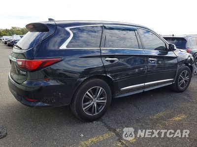 Trzecie zdjęcie samochodu z tyłu: 2018 INFINITI QX60 BASE VIN:5N1DL0MN6JC519127 - miniatura