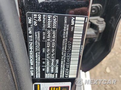 Zdjęcie 13 z 13 samochodu: 2019 MERCEDES-BENZ GLS 450 4MATIC VIN:4JGDF6EE6KB210497 - miniatura