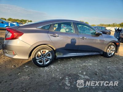 Trzecie zdjęcie samochodu z tyłu: 2016 HONDA CIVIC LX VIN:2HGFC2F55GH533081 - miniatura