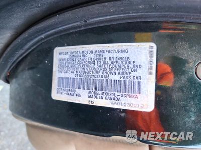 Zdjęcie 12 z 12 samochodu: 2000 TOYOTA CAMRY SOLARA SE VIN:2T1CG22P2YC326186 - miniatura