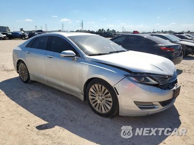 Czwarte zdjęcie samochodu z boku: 2016 LINCOLN MKZ VIN:3LN6L2G97GR621405 - miniatura