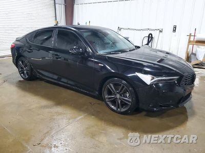 Czwarte zdjęcie samochodu z boku: 2023 ACURA INTEGRA A-SPEC TECH VIN:19UDE4H61PA025188 - miniatura