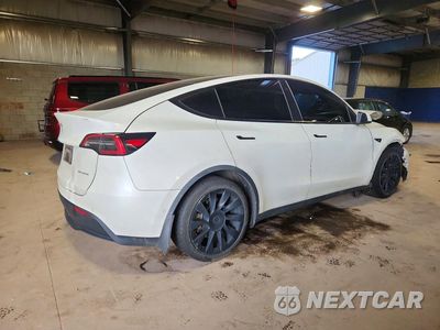 Trzecie zdjęcie samochodu z tyłu: 2022 TESLA MODEL Y VIN:7SAYGDEE9NF384754 - miniatura