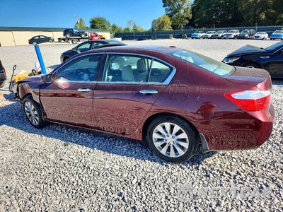 Drugie zdjęcie samochodu z przodu: 2014 HONDA ACCORD EXL VIN:1HGCR2F89EA194493 - miniatura