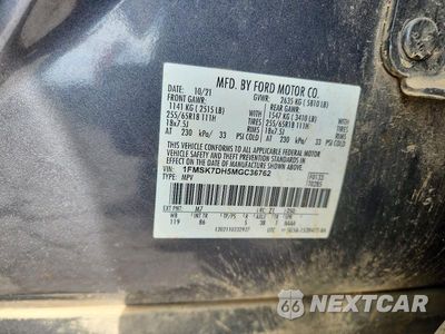 Zdjęcie 13 z 13 samochodu: 2021 FORD EXPLORER XLT VIN:1FMSK7DH5MGC36762 - miniatura