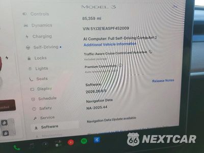 Zdjęcie 9 z 12 samochodu: 2023 TESLA MODEL 3 VIN:5YJ3E1EA5PF452009 - miniatura