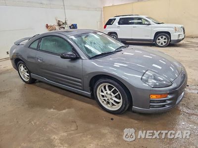 Czwarte zdjęcie samochodu z boku: 2002 MITSUBISHI ECLIPSE GT VIN:4A3AC54HX2E079494 - miniatura