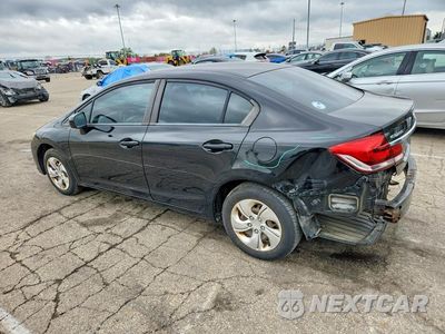 Drugie zdjęcie samochodu z przodu: 2014 HONDA CIVIC LX VIN:19XFB2F50EE000467 - miniatura
