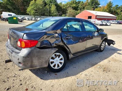 Trzecie zdjęcie samochodu z tyłu: 2009 TOYOTA COROLLA LE VIN:2T1BU40E39C174597 - miniatura