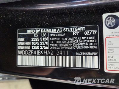 Zdjęcie 12 z 12 samochodu: 2017 MERCEDES-BENZ E 300 VIN:WDDZF4JB9HA213411 - miniatura