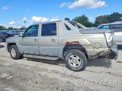 Drugie zdjęcie samochodu z przodu: 2002 CHEVROLET AVALANCHE K1500 VIN:3GNEK13T82G226868 - miniatura