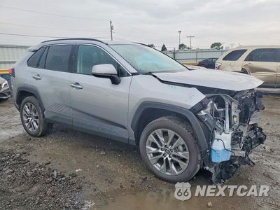 Czwarte zdjęcie samochodu z boku: 2022 TOYOTA RAV4 XLE PREMIUM VIN:2T3A1RFVXNC311318 - miniatura
