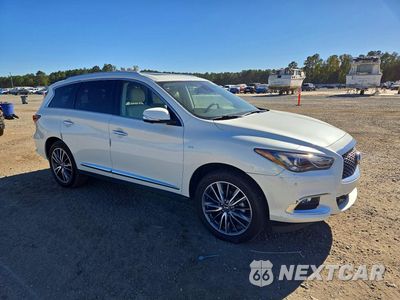 Czwarte zdjęcie samochodu z boku: 2019 INFINITI QX60 LUXE VIN:5N1DL0MMXKC521679 - miniatura