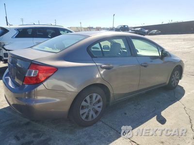 Trzecie zdjęcie samochodu z tyłu: 2012 HONDA CIVIC LX VIN:JHMFB2F55CS006158 - miniatura