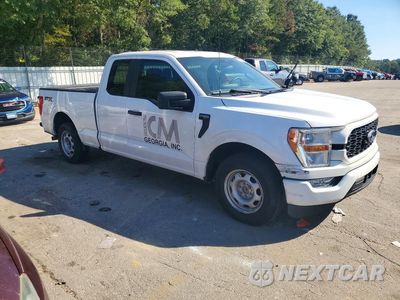Czwarte zdjęcie samochodu z boku: 2021 FORD F150 SUPER CAB VIN:1FTEX1CP1MKE21185 - miniatura