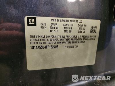 Zdjęcie 12 z 12 samochodu: 2015 CHEVROLET MALIBU LS VIN:1G11A5SL4FF132408 - miniatura