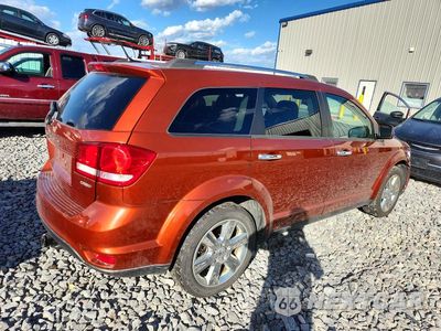 Trzecie zdjęcie samochodu z tyłu: 2013 DODGE JOURNEY CREW VIN:3C4PDCDG7DT503920 - miniatura