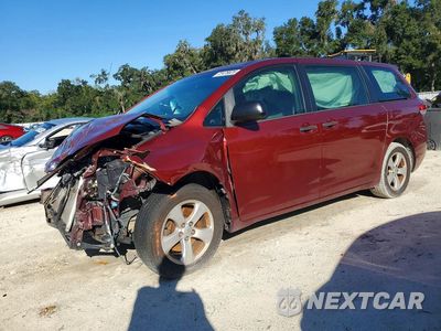 2014 TOYOTA SIENNA L 7-PASSENGER 5TDZK3DC7ES525214 - główne zdjęcie licytacji z USA - miniatura