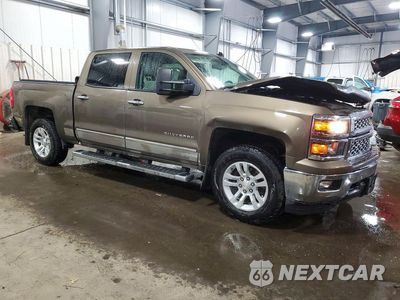 Czwarte zdjęcie samochodu z boku: 2014 CHEVROLET SILVERADO K1500 LT VIN:3GCUKREC7EG415967 - miniatura