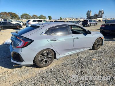 Trzecie zdjęcie samochodu z tyłu: 2019 HONDA CIVIC EX VIN:SHHFK7H68KU402499 - miniatura