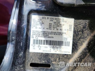 Zdjęcie 13 z 13 samochodu: 2015 FORD F150 SUPER CAB VIN:1FTFX1EG5FFA65370 - miniatura