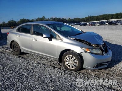 Czwarte zdjęcie samochodu z boku: 2013 HONDA CIVIC LX VIN:19XFB2F55DE077124 - miniatura