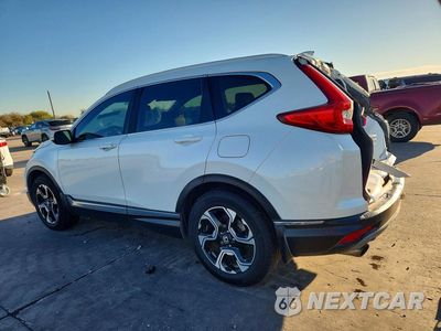 Drugie zdjęcie samochodu z przodu: 2017 HONDA CR-V TOURING VIN:5J6RW1H91HL014282 - miniatura