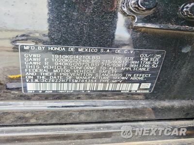 Zdjęcie 13 z 13 samochodu: 2025 HONDA HR-V EXL VIN:3CZRZ2H71SM784354 - miniatura