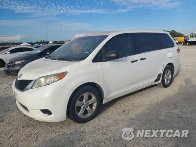 2011 TOYOTA SIENNA BASE 7-PASSENGER 5TDKA3DC4BS005889 - główne zdjęcie licytacji z USA - miniatura