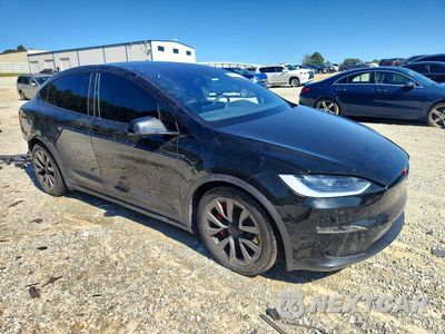 Czwarte zdjęcie samochodu z boku: 2024 TESLA MODEL X VIN:7SAXCBE67RF446324 - miniatura