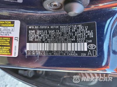 Zdjęcie 13 z 13 samochodu: 2013 TOYOTA COROLLA S VIN:2T1BU4EE4DC930004 - miniatura